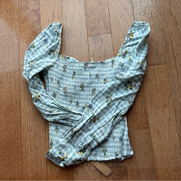 Reformation (NWT) Reign Top in Al Fresco Floral - Picture 7 of 8